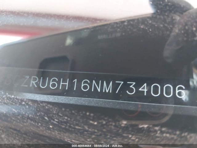 3CZRU6H16NM734006 Honda Hr-v Awd Sport