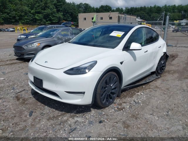 7SAYGDEF7PF833067 Tesla Model Y Awd/performance Dual Motor All-wheel Drive