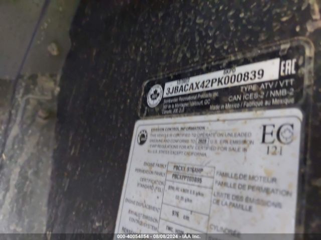 2023 CAN-AM COMMANDER MAX 3JBACAX42PK000839 Photo 9