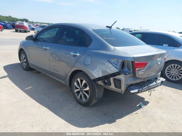 3KPA24AD5NE453309 KIA RIO S