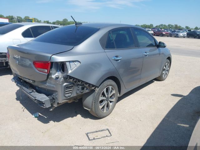 3KPA24AD5NE453309 KIA RIO S