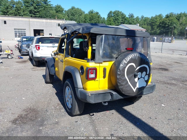 1C4GJXAN4MW662603 Jeep Wrangler Sport S 4x4