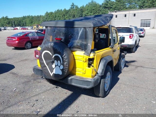 1C4GJXAN4MW662603 Jeep Wrangler Sport S 4x4