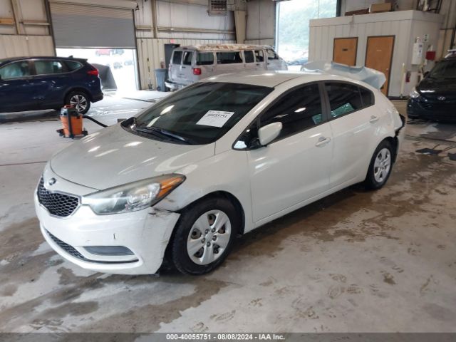 KNAFK4A63F5309453 KIA FORTE LX