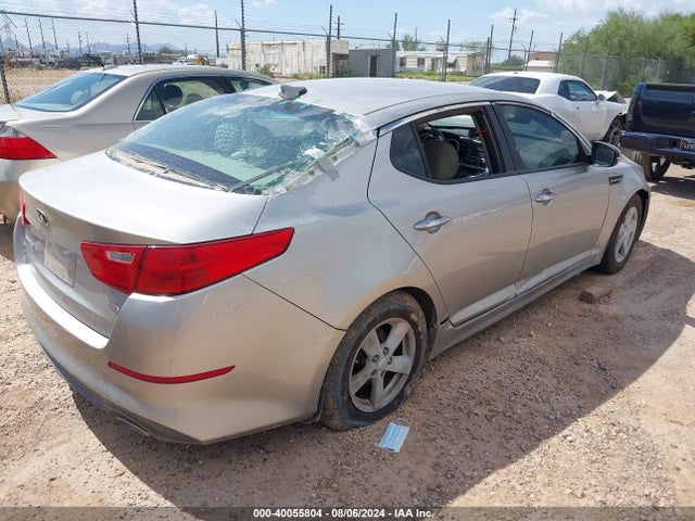 KIA Optima Lx 2014 KNAGM4A72E5469149 Image 4