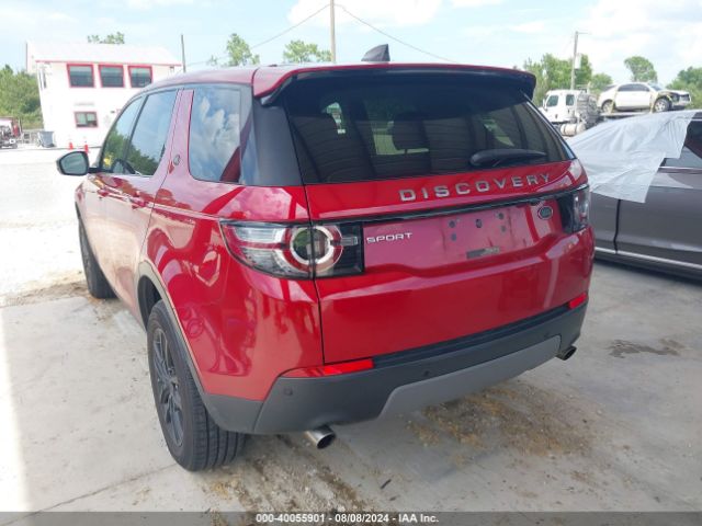 SALCP2FXXKH818650 Land Rover Discovery Sport Se