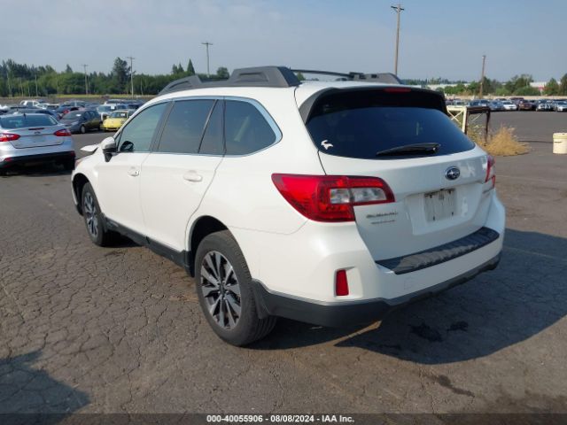 4S4BSALC2F3296186 Subaru Outback 2.5i Limited