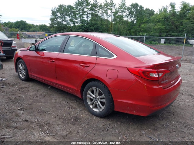 40055934 :رقم المزاد ، 5NPE24AF9HH477423 vin ، 2017 Hyundai Sonata Se مزاد بيع