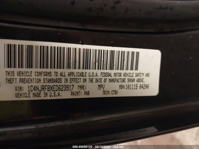 1C4NJRFBXED623917 Jeep Patriot Latitude