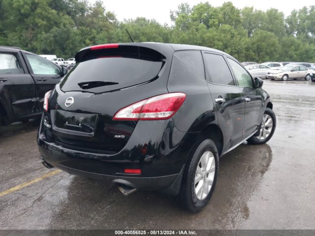 JN8AZ1MW3EW513234 Nissan MURANO S