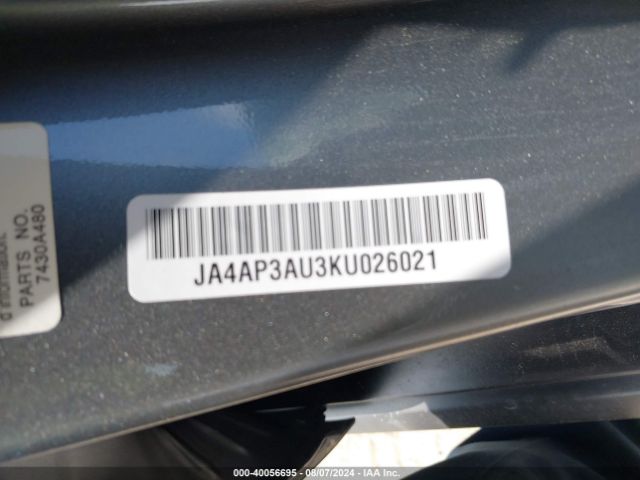 JA4AP3AU3KU026021 Mitsubishi Outlander Sport 2.0 Es