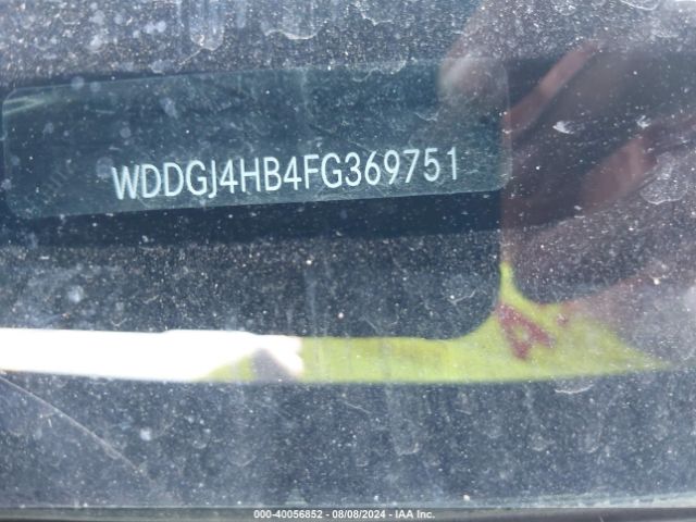 WDDGJ4HB4FG369751 Mercedes-Benz C 250