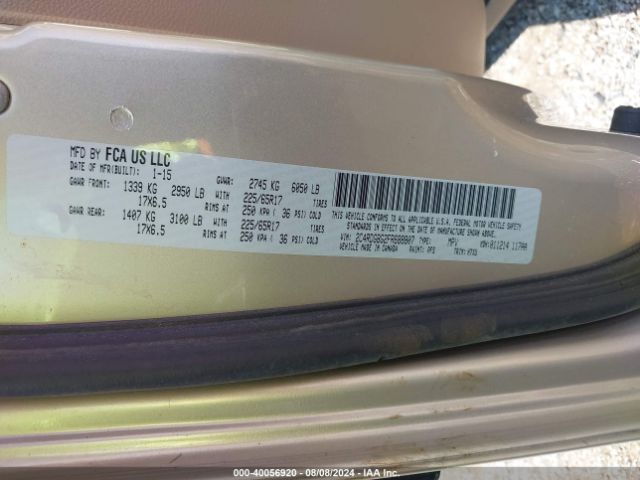 2C4RDGBG2FR688807 Dodge Grand Caravan American Value Pkg