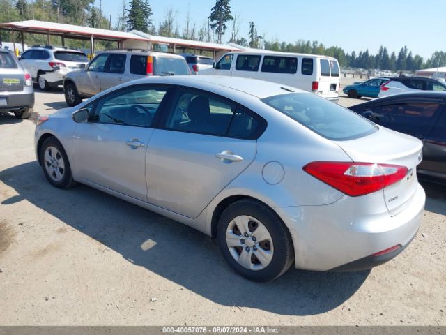 KNAFX4A63F5366592 KIA FORTE LX