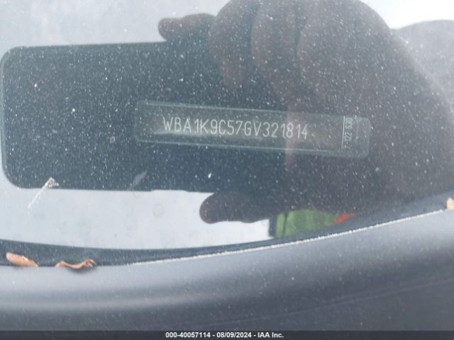 WBA1K9C57GV321814 BMW 228I