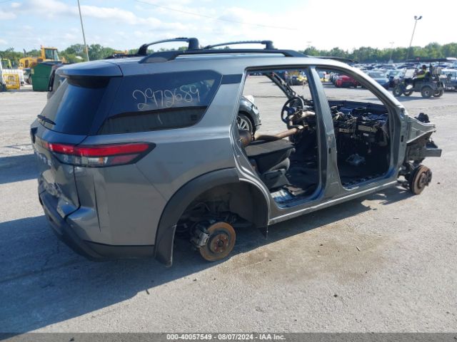 5N1DR3BC4NC222834 Nissan Pathfinder Sv 4wd