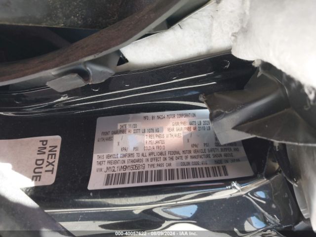 JM1GL1VM9M1605819 Mazda Mazda6 Touring