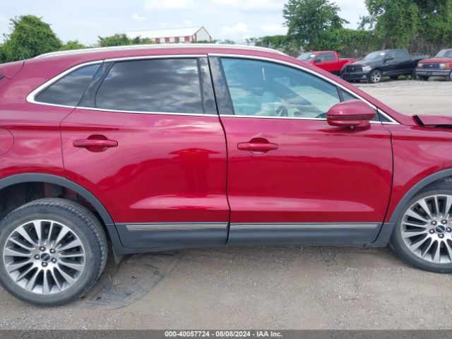 5LMTJ3DHXJUL12731 Lincoln Mkc Reserve