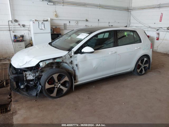3VW4T7AU4FM015820 Volkswagen Golf Gti 2.0t Se 4-door