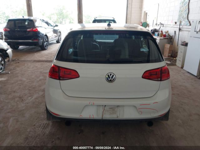 3VW4T7AU4FM015820 Volkswagen Golf Gti 2.0t Se 4-door