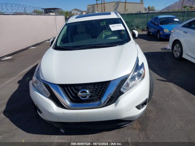 5N1AZ2MH9JN176762 Nissan Murano Platinum