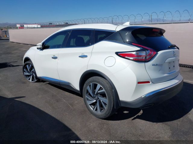 5N1AZ2MH9JN176762 Nissan Murano Platinum