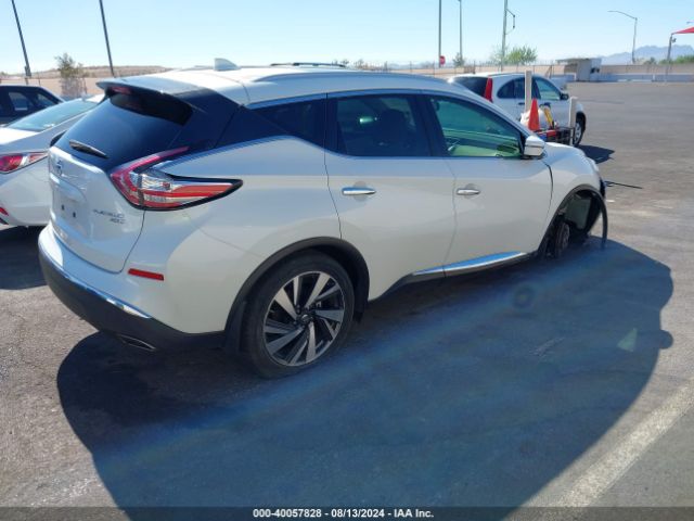 5N1AZ2MH9JN176762 Nissan Murano Platinum