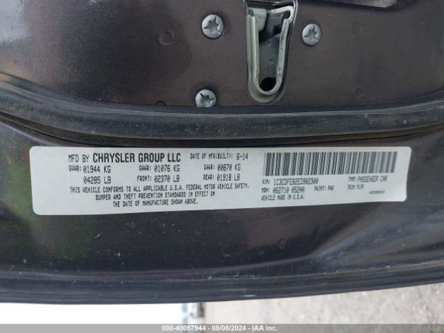 1C3CDFEB2ED902300 Dodge DART GT