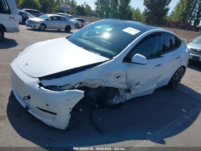 2021 TESLA MODEL Y 5YJYGDEF2MF240161 Photo 1