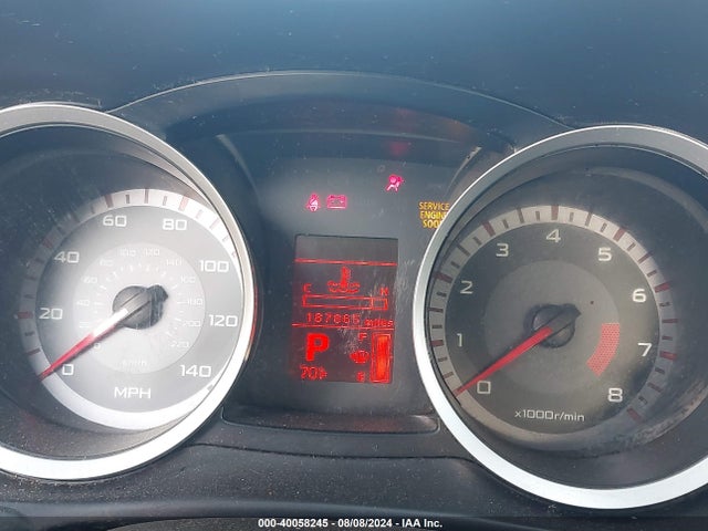 2009 MITSUBISHI LANCER JA3AU26U59U020232 Photo 6