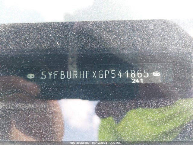 Toyota COROLLA LE 2016 5YFBURHEXGP541865 Image 9