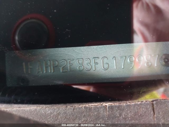 1FAHP2E83FG179987 Ford TAURUS SEL