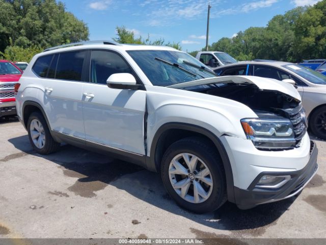 1V2MR2CA2KC509661 Volkswagen Atlas 3.6l V6 Sel
