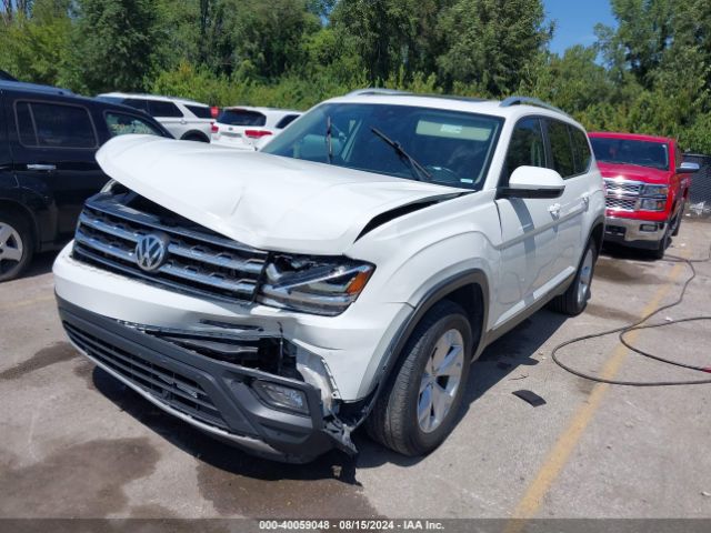 1V2MR2CA2KC509661 Volkswagen Atlas 3.6l V6 Sel