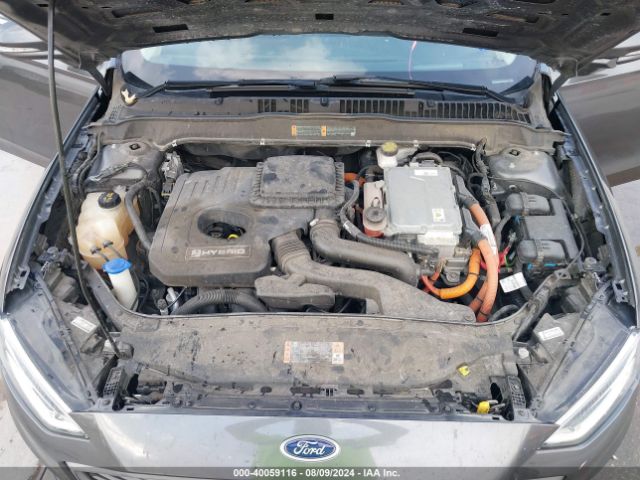 3FA6P0MU1KR121079 Ford Fusion Hybrid Sel