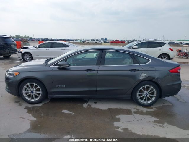 3FA6P0MU1KR121079 Ford Fusion Hybrid Sel
