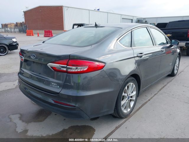 3FA6P0MU1KR121079 Ford Fusion Hybrid Sel