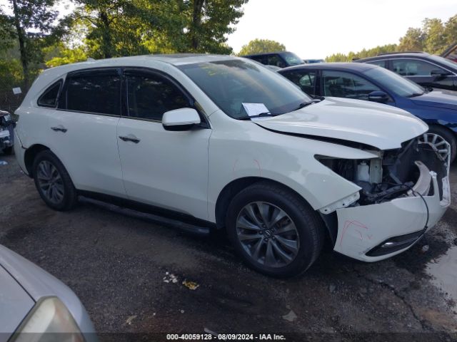 5FRYD3H47GB020868 Acura Mdx Technology   Acurawatch Plus Packages/technology Package