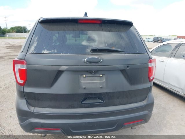 1FM5K8AR6JGC18072 Ford Police Interceptor Utility