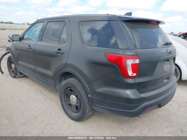 1FM5K8AR6JGC18072 Ford Police Interceptor Utility