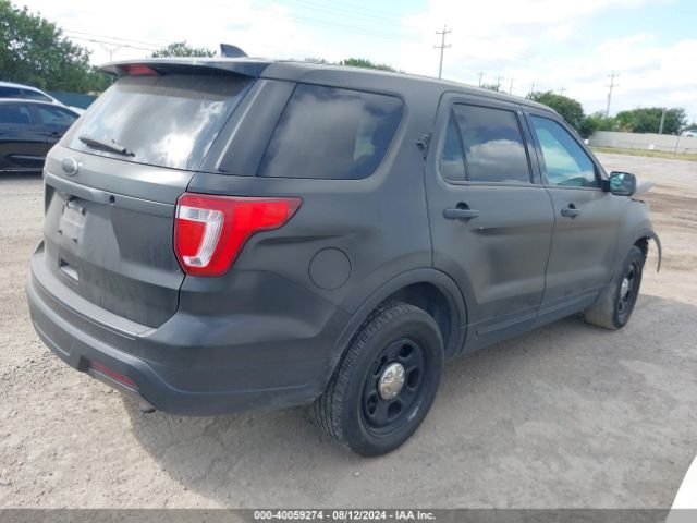 1FM5K8AR6JGC18072 Ford Police Interceptor Utility