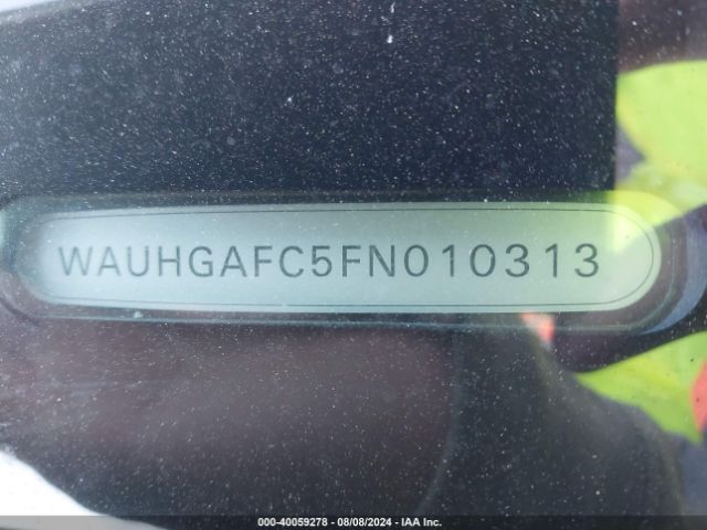 WAUHGAFC5FN010313 Audi A6 3.0t Premium Plus
