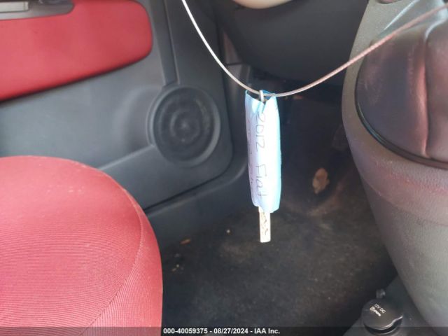 2012 FIAT 500 3C3CFFAR1CT254257 Photo 10