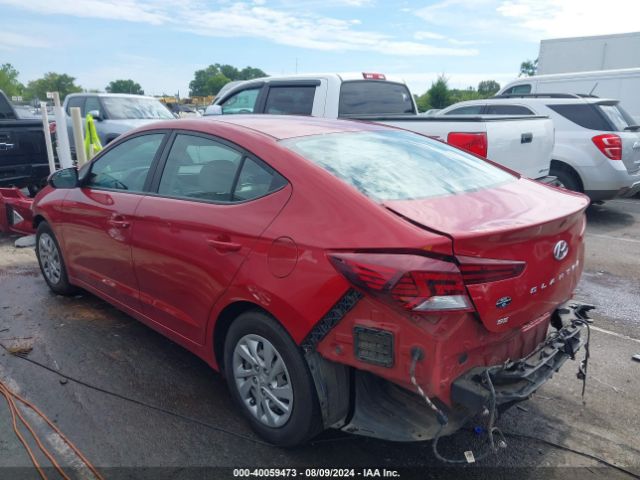 2020 HYUNDAI ELANTRA KMHD74LF2LU899201 Photo 2