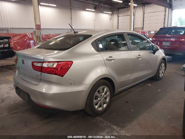 KIA RIO LX 2016 KNADM4A36G6633757 Image 4