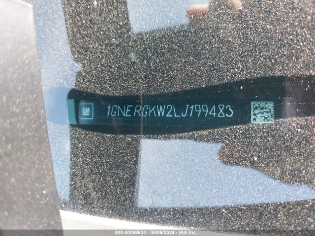 1GNERGKW2LJ199483 Chevrolet Traverse Fwd Lt Cloth