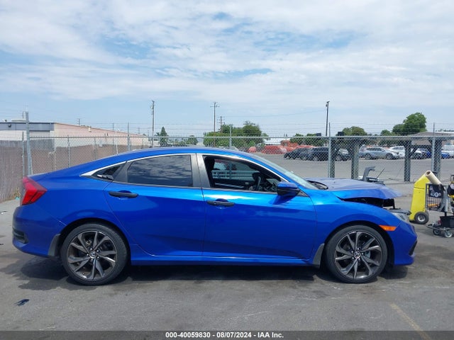 Honda Civic Sport 2019 2HGFC2F81KH601489 Image 13