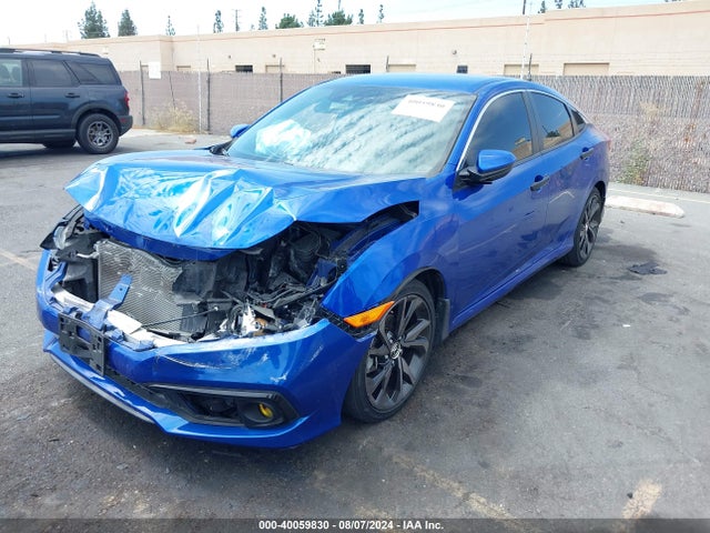 Honda Civic Sport 2019 2HGFC2F81KH601489 Image 2