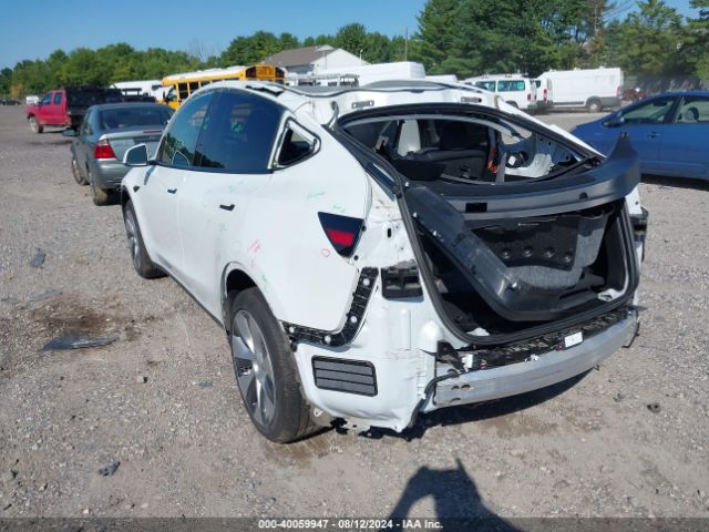 2023 TESLA MODEL Y 7SAYGDEE2PF704533 Photo 2