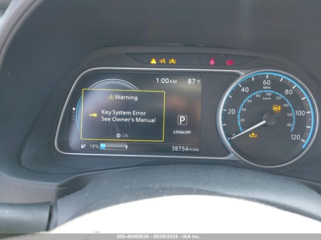 1N4AZ1BV4MC552300 Nissan Leaf S 40 Kwh